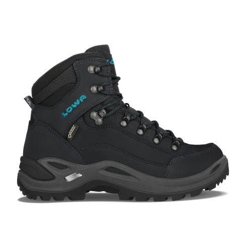 Buty LOWA Renegade GTX Mid Ws Wide / asphalt/turkis