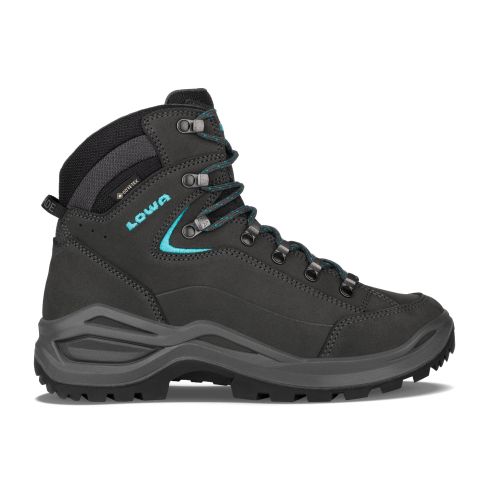 Buty LOWA Renegade Evo GTX Mid Ws Wide / asphalt/turkis