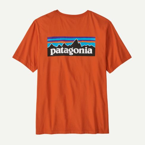 Koszulka PTG M P-6 Logo S/S / Coal Orange