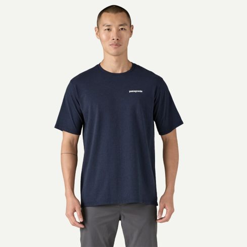 Koszulka PATAGONIA M P-6 Logo S/S / New Navy