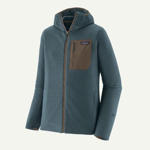Kurtka PTG M R1 Air Fleece Full-Zip Hood / SMTB Summit Blue