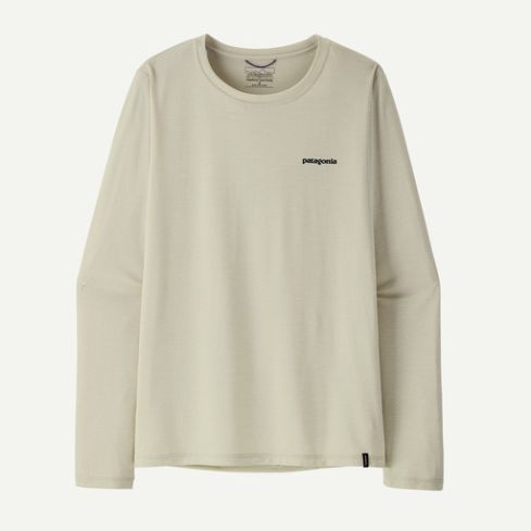 Koszulka PATAGONIA W Cap Cool DG L/S / Dyno White