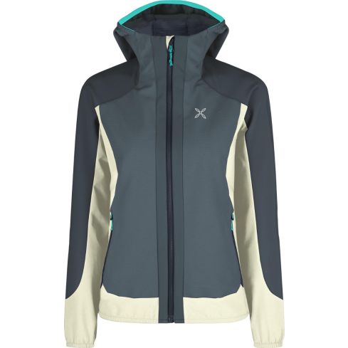 Kurtka MONTURA W Dolomiti Wind Hooded / 890730 g.blue/turquo