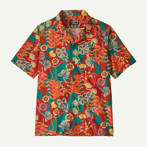 Koszula PTG M Tidal Threads Camp S/S / Tropiclimb: Hot Embe