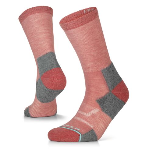 Skarpety LORPEN MHLCW Merino / 8878-Washed Bordeaux
