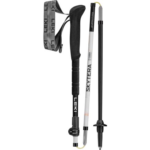 Kije LEKI Skytera FX Carbon SL Compact / white-black-orange