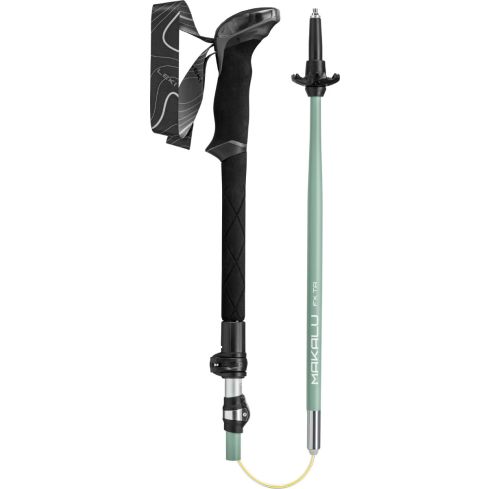 Kije LEKI Makalu FX TA Compact / silvergreygreenwhite