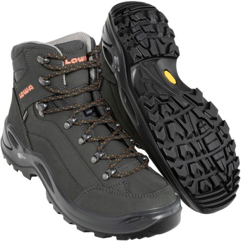 Buty damskie LOWA Renegade GTX mid Ws / anthrazit/mandarin