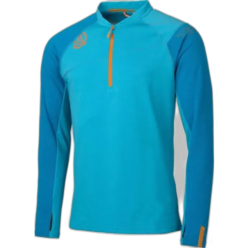 Bluza TERNUA M Kripton 1/2 Zip / 1882 Fresh Duck Blue