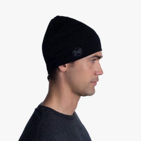 BUFF czapka Merino Midweight / solid black