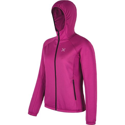 Bluza MONTURA W Fadis Grid Hooded / 595 baton rouge
