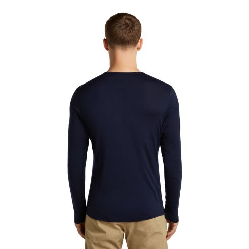 Koszulka ICEBREAKER M 57IU Oasis 200 LS / 401 midnight navy