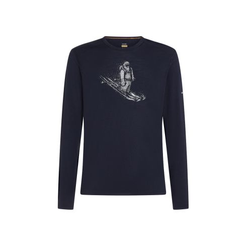 Koszulka ICEBREAKER M 57IU Oasis 200 LS / 401 midnight navy