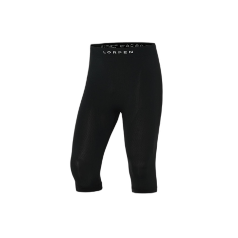 Leginsy męskie LORPEN Munia Capri / 9937 Black