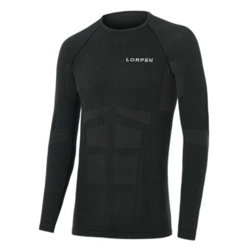 Koszulka męska LORPEN Taku L/S Merino  / 5767 Dark Grey