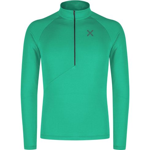 Bluza MONTURA Peak Polartec Power Grid Anorak / 43 emerald green