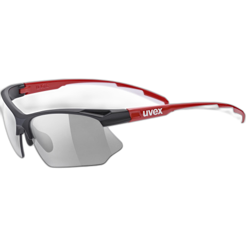 Okulary UVEX Sportstyle 802 Vario / 2301 black/red/white
