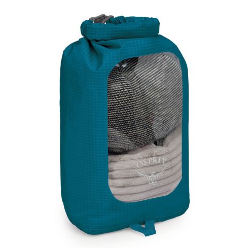 Worek OSPREY Ultralite Dry Sack 6 Window / Waterfront Blue