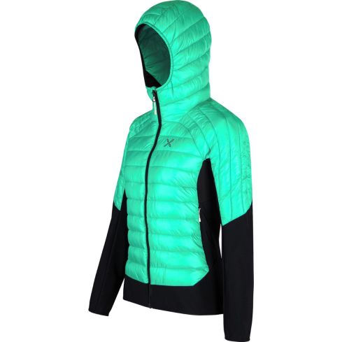 Kurtka MONTURA W Peak Hybrid Hooded / 273 bright teal