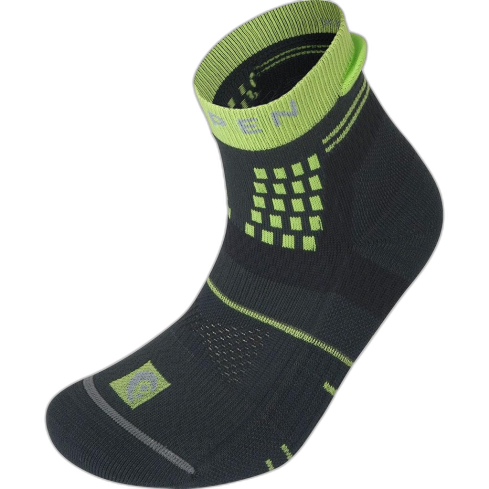 Skarpety LORPEN X3TPWC  TRAIL RUNNING PADDED WOMAN ECO / 2431Anthracite/Green