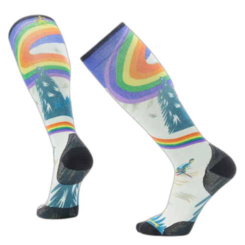 Skarpety Smartwool 2619 Ski Rainbow Trails / J96 Laguna Blue