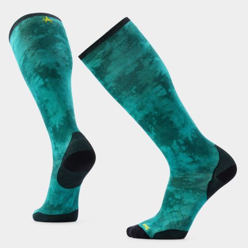 Skarpety SW 3122 Ski Shale Print / Q651 Dusty Teal