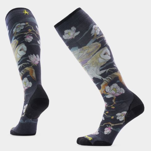 Skarpety SW 3129 Ski Nightwatcher Print / 001 Black