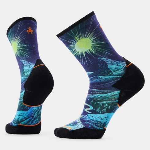 Skarpety SW 3138 Trail Run Treeline Prin / 092 Deep Navy