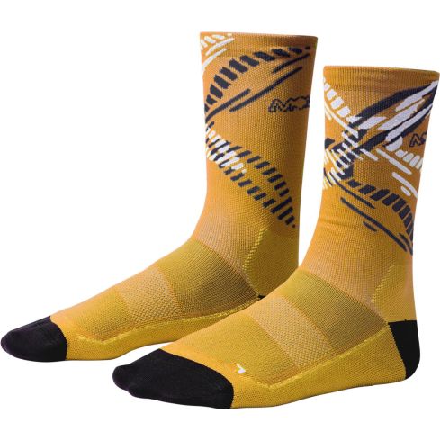 Skarpety MONTURA Graphic Logo / 348 mustard