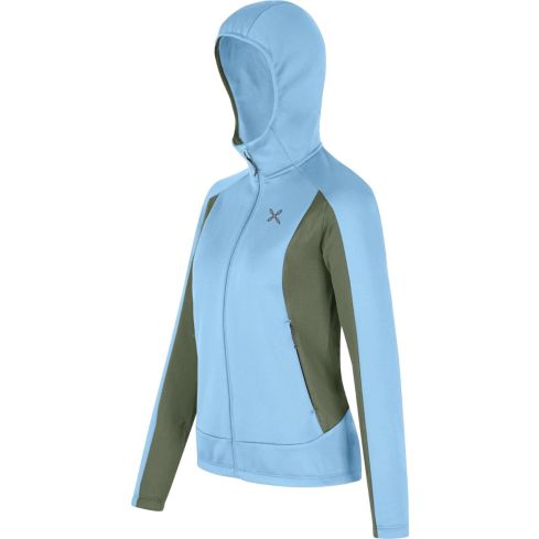 Bluza MONTURA W Pulse Hooded / 68149 Dusk/sage green
