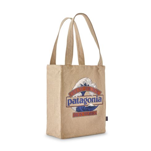 Torba PATAGONIA Recycled Market / Great Waves Tan