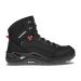 Buty LOWA Renegade GTX mid / schwarz/rubinrot