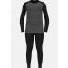 Komplet ODLO 196702 Active War / 61001Black dark gray