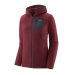 Bluza damska PATAGONIA R1 Air FZ HD / SEQR sequoia red