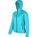 Bluza MONTURA W Fadis Grid Hooded / 730 turquoise