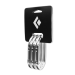 Karabinki BD Oval Keylock 3szt / silver