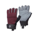 Rękawice BD W Crag Half Finger / bordeaux