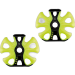 Talerzyki LEKI Big Mountain Binding / neon yellow black