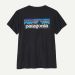 Koszulka PATAGONIA W P-6 Logo S/S / Black
