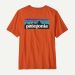 Koszulka PTG M P-6 Logo S/S / Coal Orange