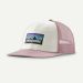 Czapka PTG Trucker P-6 Logo / White w/Quiet Violet