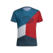 Koszulka MONTURA M+ Block / 8310 Teal blue/red